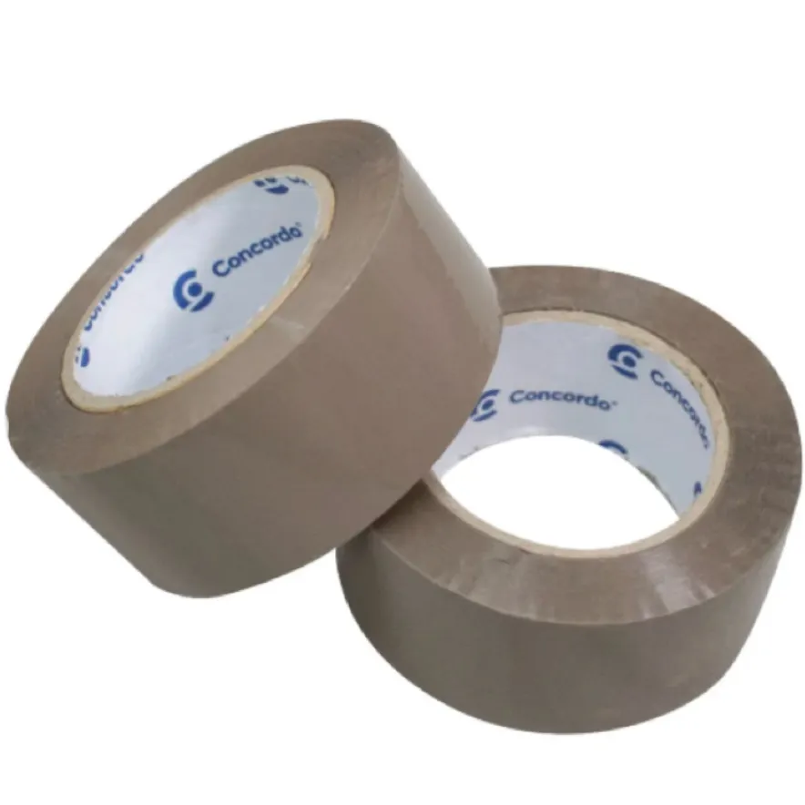 Cintas de empaque canela adhesivo hot melt